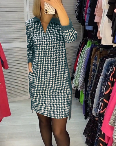 Ayla | Chic Checked Dress