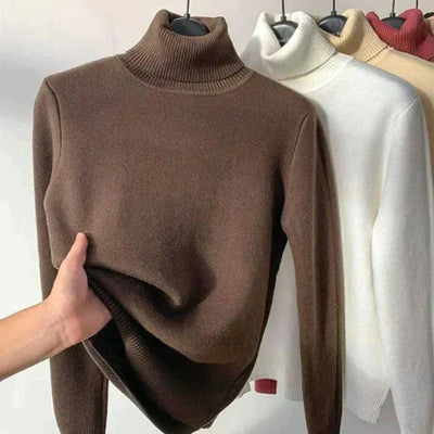 Isabelle | Turtleneck with Fleece Lining