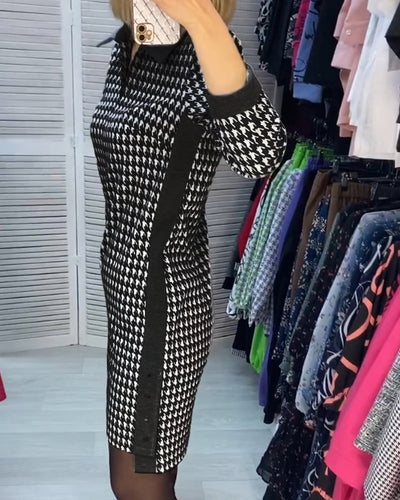 Ayla | Chic Checked Dress