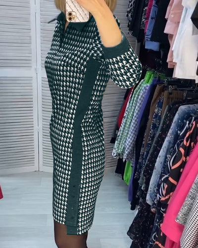 Ayla | Chic Checked Dress