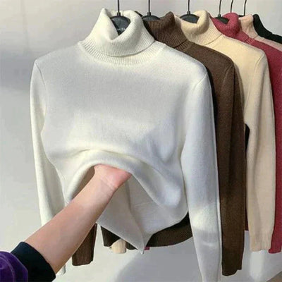 Isabelle | Turtleneck with Fleece Lining