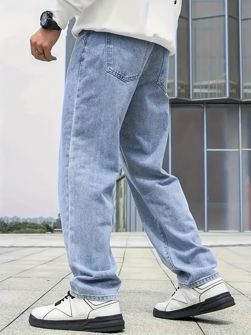 Leon | Casual Straight Leg Light Men's Jeans