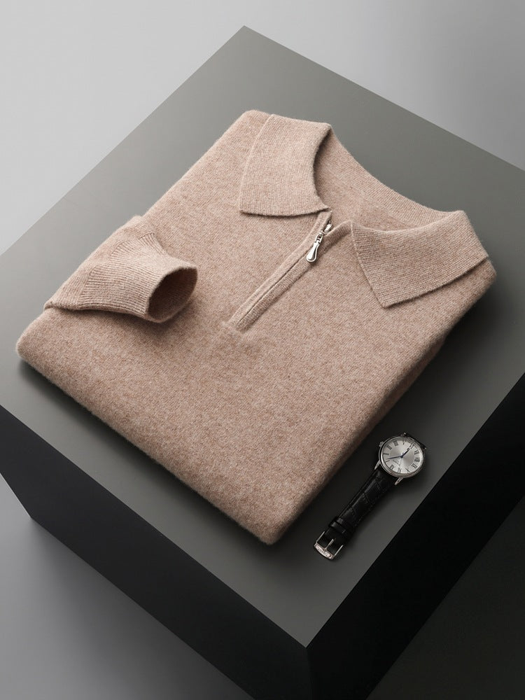 Jeremy| Half Zip Polo Shirt