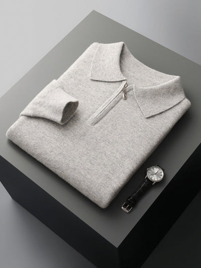 Jeremy| Half Zip Polo Shirt