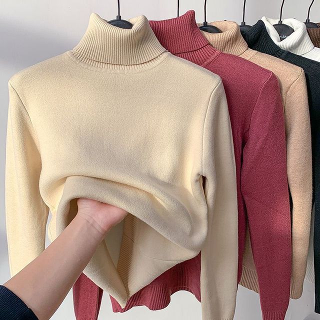Isabelle | Turtleneck with Fleece Lining