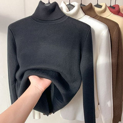 Isabelle | Turtleneck with Fleece Lining