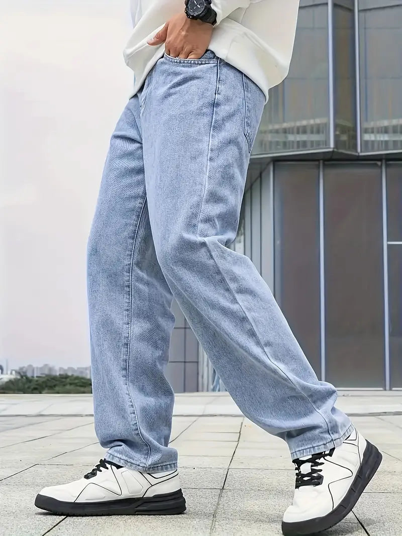Leon | Casual Straight Leg Light Men's Jeans
