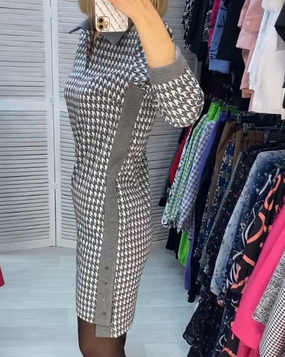 Ayla | Chic Checked Dress
