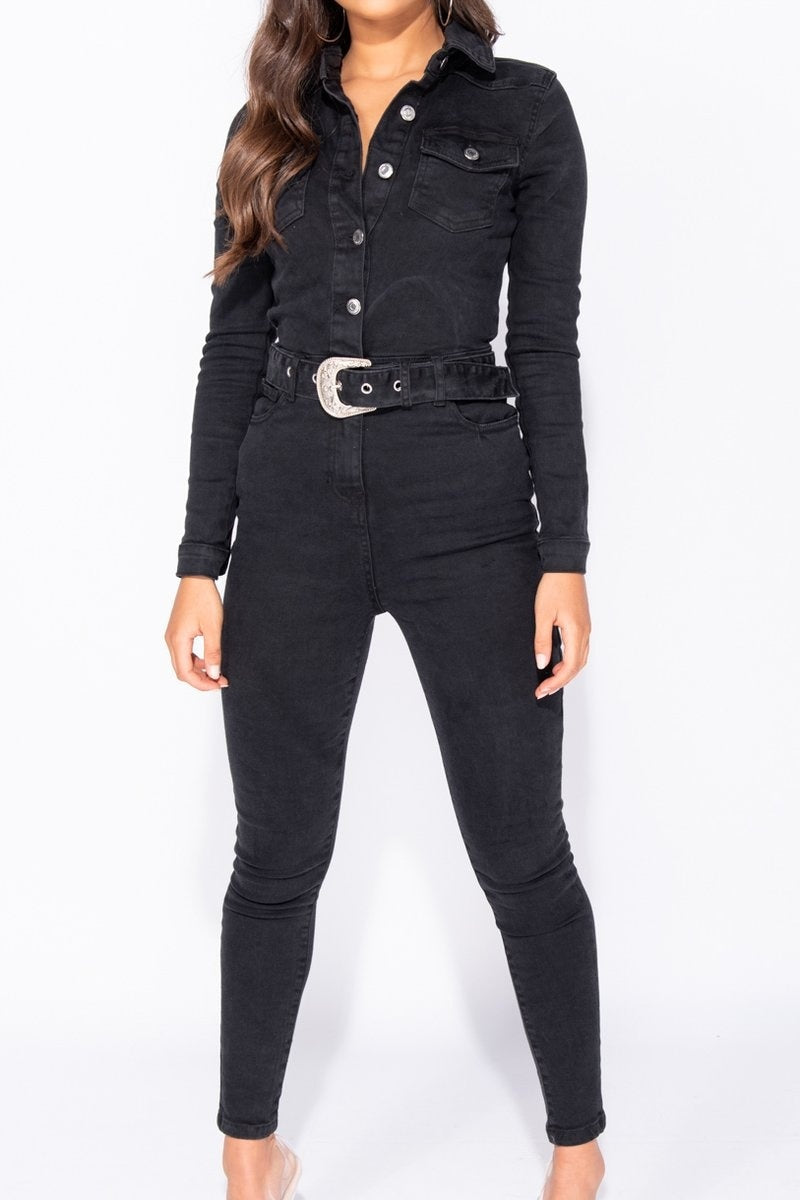 Penelope | Denim Jumpsuit For Women