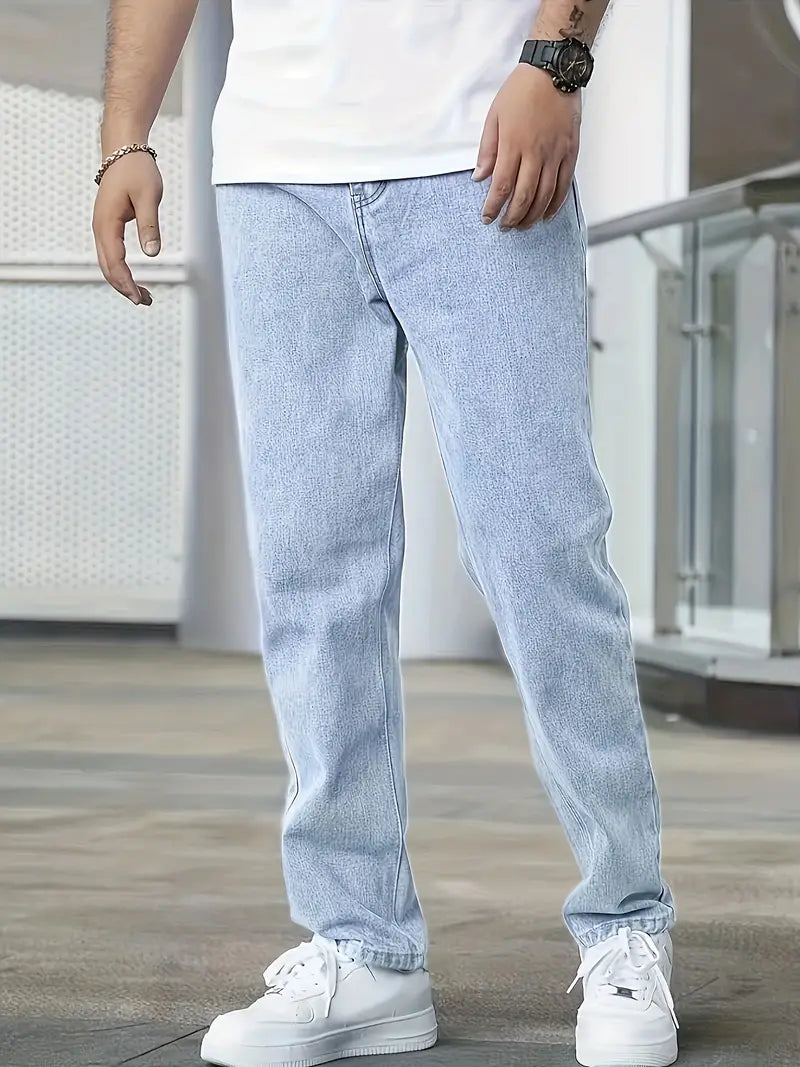 Leon | Casual Straight Leg Light Men's Jeans