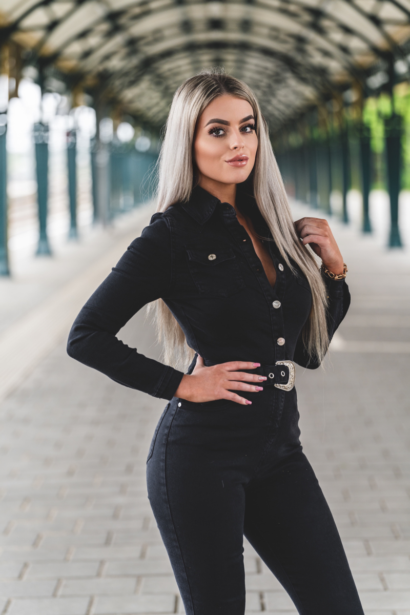 Penelope | Denim Jumpsuit For Women