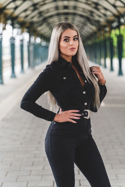 Penelope | Denim Jumpsuit For Women